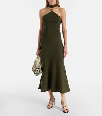 Jupe midi Layne en laine | Simkhai