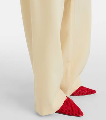 Pantalon ample en laine | Jil Sander