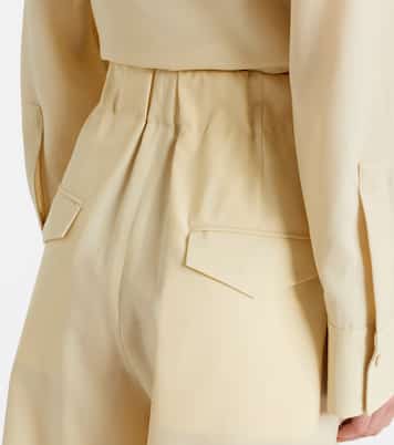 Pantalon ample en laine | Jil Sander