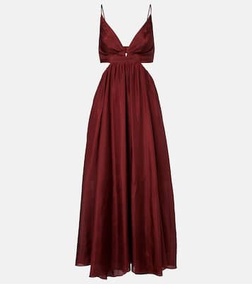 Wanderlust cutout silk maxi dress | Zimmermann