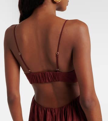 Wanderlust cutout silk maxi dress | Zimmermann