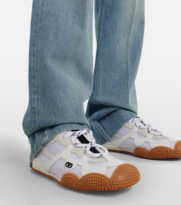 Sneakers Amphibia mit Veloursleder  | Valentino Garavani