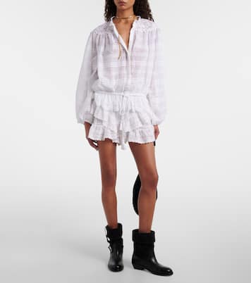 Bluse Polly aus Baumwolle mit Spitze | Marant Etoile