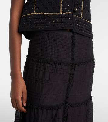 Falda larga Paoline con encaje | Marant Etoile