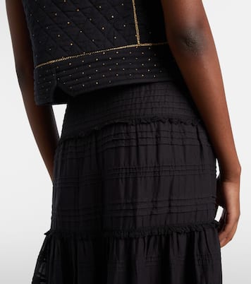 Falda larga Paoline con encaje | Marant Etoile