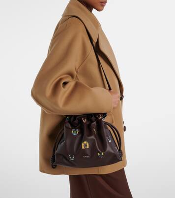 x Louis Wain Flamenco Medium clutch | Loewe