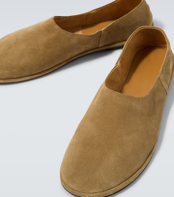 Chaussures slip-on Canal en daim | The Row