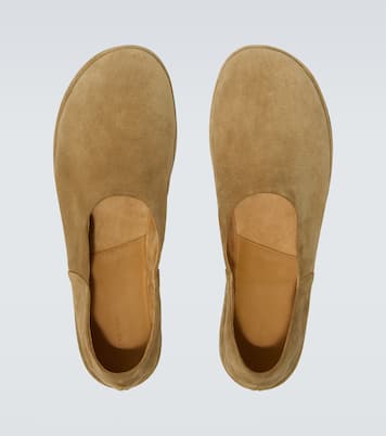 Chaussures slip-on Canal en daim | The Row