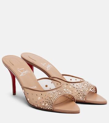 Miss Z Degrastrass Perla 100 mesh mules | Christian Louboutin