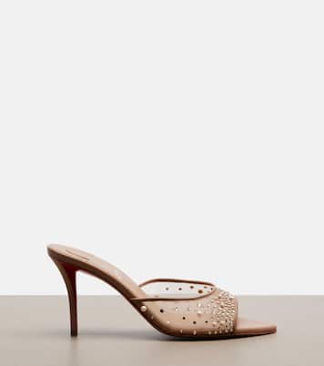 Miss Z Degrastrass Perla 100 mesh mules | Christian Louboutin