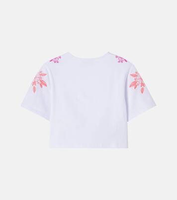 T-shirt in jersey di misto cotone | Tartine et Chocolat