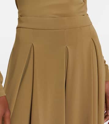 Weite High-Rise-Hose Bermuda | Max Mara