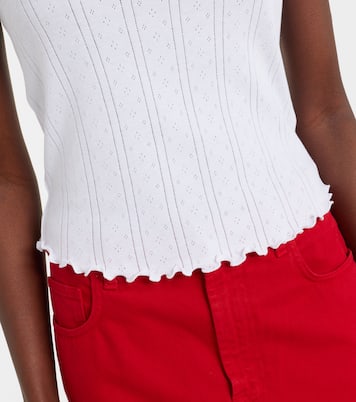 Top aus Pointelle-Strick | Róhe