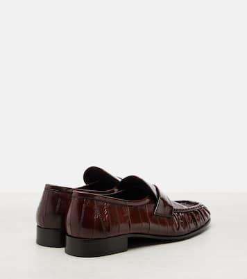 Mocassins en cuir doux | The Row