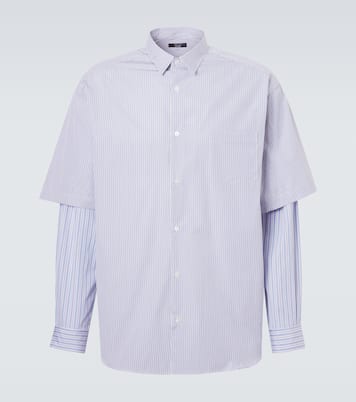 Chemise rayée en popeline de coton | Comme des Garçons Homme