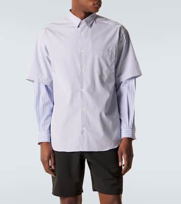 Chemise rayée en popeline de coton | Comme des Garçons Homme