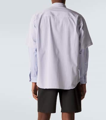 Chemise rayée en popeline de coton | Comme des Garçons Homme