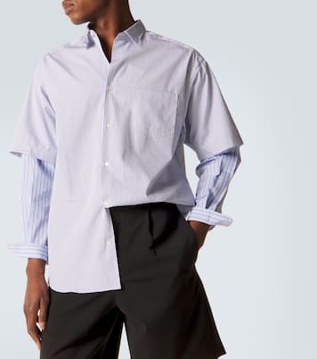 Chemise rayée en popeline de coton | Comme des Garçons Homme