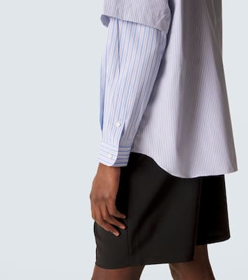 Chemise rayée en popeline de coton | Comme des Garçons Homme
