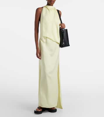 Leather platform thong sandals | Gianvito Rossi