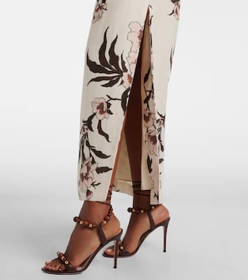 Floral linen maxi dress | SIR