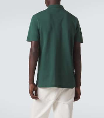 Cotton polo shirt | Sunspel