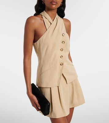 Top Pacey à col licou | Veronica Beard