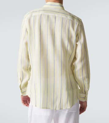 Striped linen shirt | Fedeli