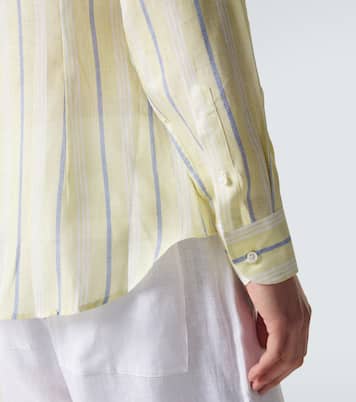 Striped linen shirt | Fedeli