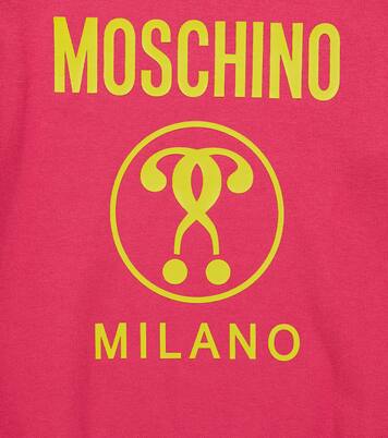 Bébé - Pull en coton et laine à logo | Moschino Kids