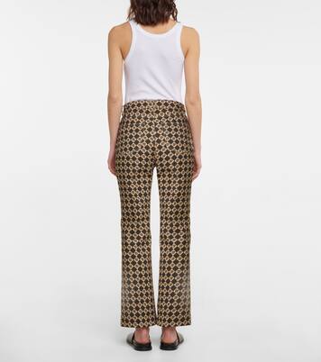 Jean flare Zoey imprimé | Nanushka