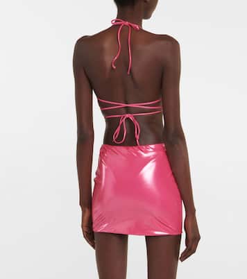 Minirock in Metallic-Optik | Alessandra Rich