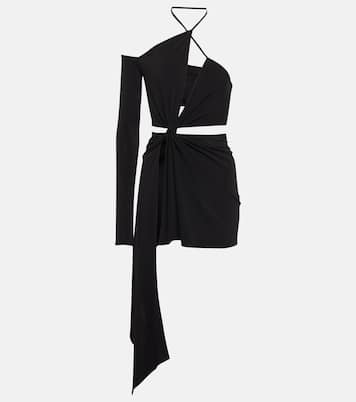 Cutout jersey minidress | Mônot
