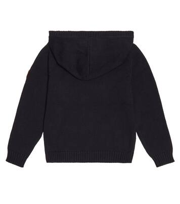 Armand knit cotton hoodie | Bonpoint