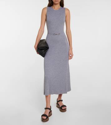 Midikleid Meier aus Rippstrick | Gabriela Hearst