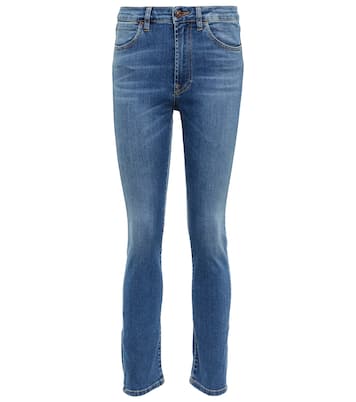 Cropped Mid-Rise Bootleg-Jeans | 3x1 N.Y.C.