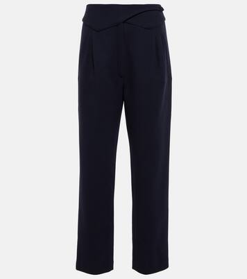 High-Rise-Hose Basque aus Schurwolle | Blazé Milano