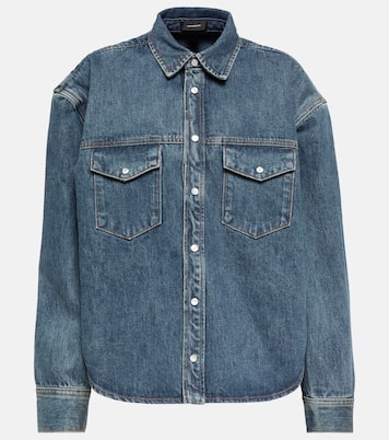Oversized denim jacket | Wardrobe.NYC