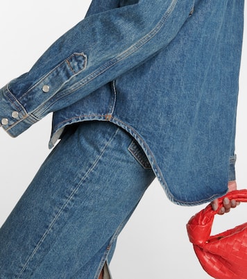 Oversized denim jacket | Wardrobe.NYC