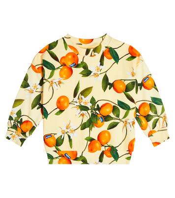 Maxi printed cotton sweatshirt | Molo