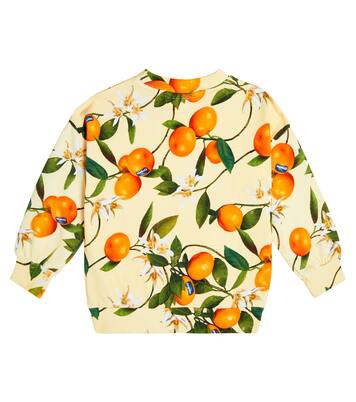 Maxi printed cotton sweatshirt | Molo