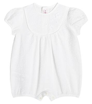 Baby appliqué cotton-blend bodysuit | Il Gufo