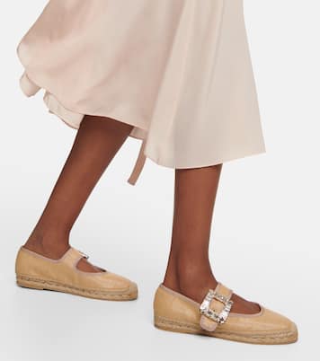 Babies embellished canvas espadrilles | Roger Vivier
