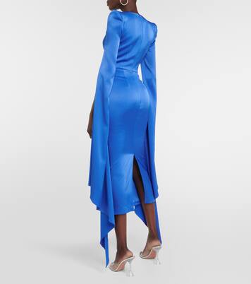 Robe midi en crêpe | Alex Perry