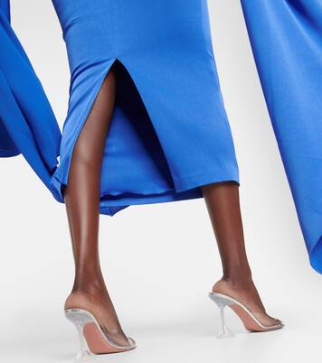 Robe midi en crêpe | Alex Perry