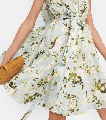 Robe Soleil en coton à fleurs | Erdem