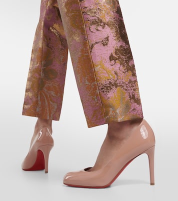 Pumppie 85 patent leather pumps | Christian Louboutin