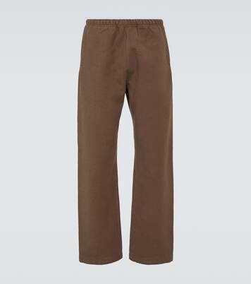 Cotton-blend sweatpants | Auralee