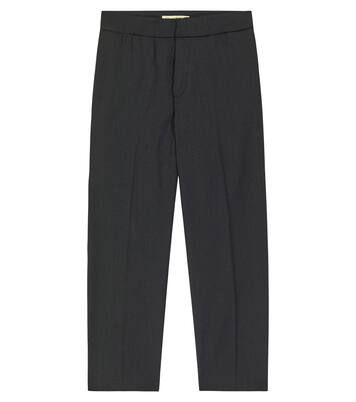 Wool-blend straight pants | Stella McCartney Kids