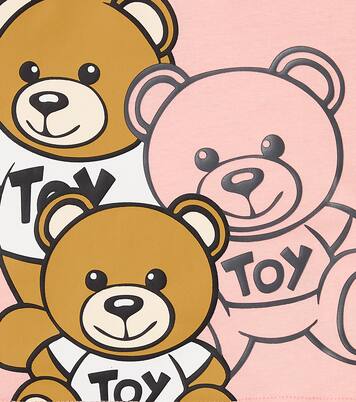 Baby Teddy Bear cotton jersey T-shirt | Moschino Kids